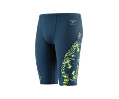 Speedo SPL PRINTED JAMMER NAV/GRN