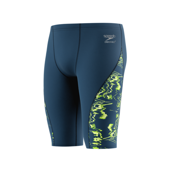 Speedo SPL PRINTED JAMMER NAV/GRN
