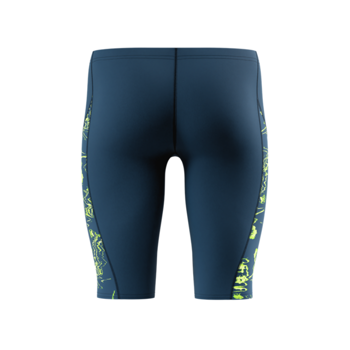Speedo SPL PRINTED JAMMER NAV/GRN