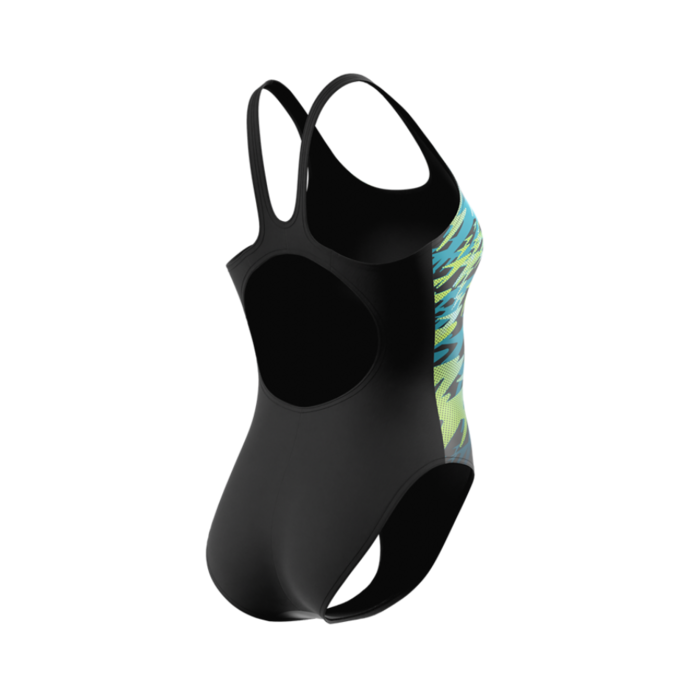 Speedo HYPERBOOM PLACEMENT MUSCLEBACK BLA/GRN