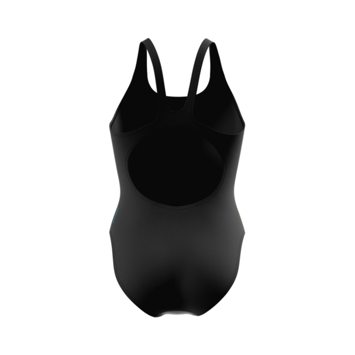 Speedo HYPERBOOM PLACEMENT MUSCLEBACK BLA/GRN