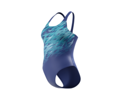 Speedo HYPERBOOM PLACEMENT MUSCLEBACK BLU/BLU