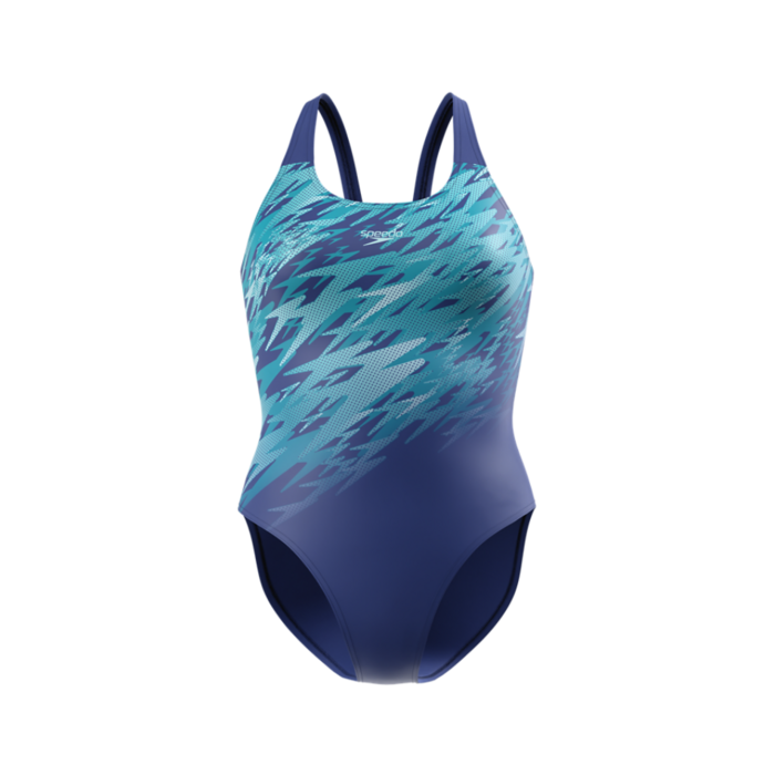 Speedo HYPERBOOM PLACEMENT MUSCLEBACK BLU/BLU