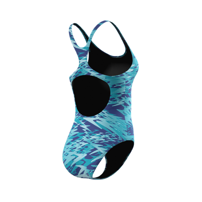 Speedo HYPERBOOM PRINT MEDALIST 1P BLU/BLU