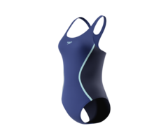 Speedo SOLID SPLICE MEDALIST 1P BLU/BLU