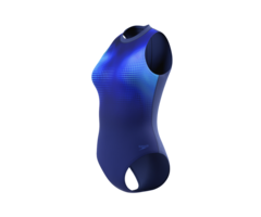 Speedo PRINT HYDRASUIT 1P BLU/BLU