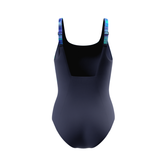 Speedo PRINT CONTOUR ECLIPSE 1P NAV/PUR