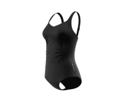 Speedo SHIRRED SWIMSUIT BLA