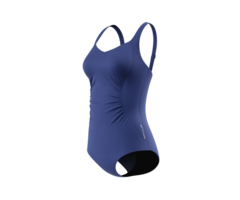 Speedo SHIRRED SWIMSUIT BLU