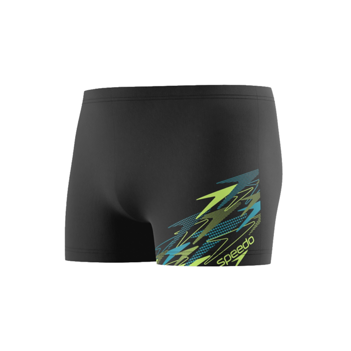 Speedo MEDLEY LOGO AQUASHORT BLA/GRN