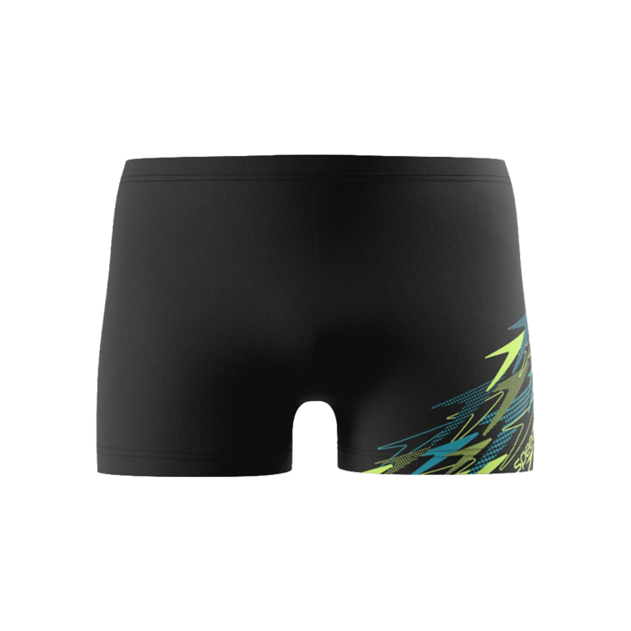Speedo MEDLEY LOGO AQUASHORT BLA/GRN