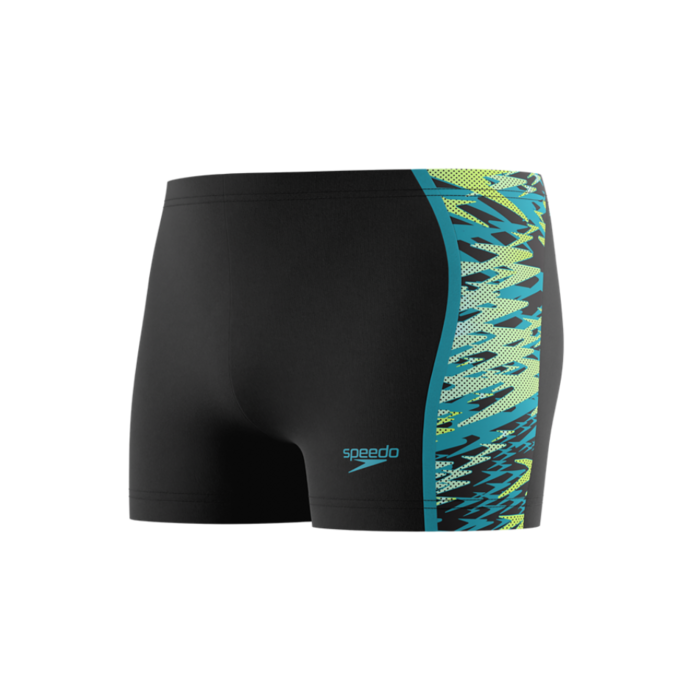 Speedo HYPERBOOM SPLICE AQUASHORT BLA/GRN