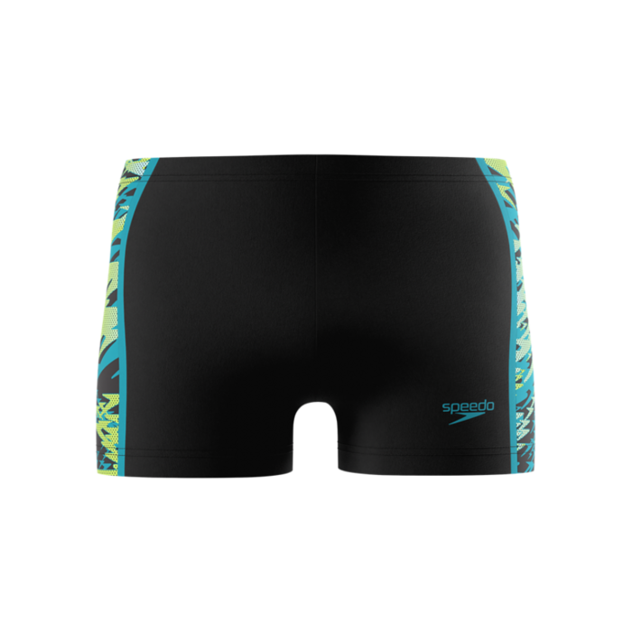 Speedo HYPERBOOM SPLICE AQUASHORT BLA/GRN