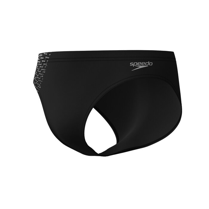 Speedo END+ TECH PANEL 7CM BRIEF BLA/GRE