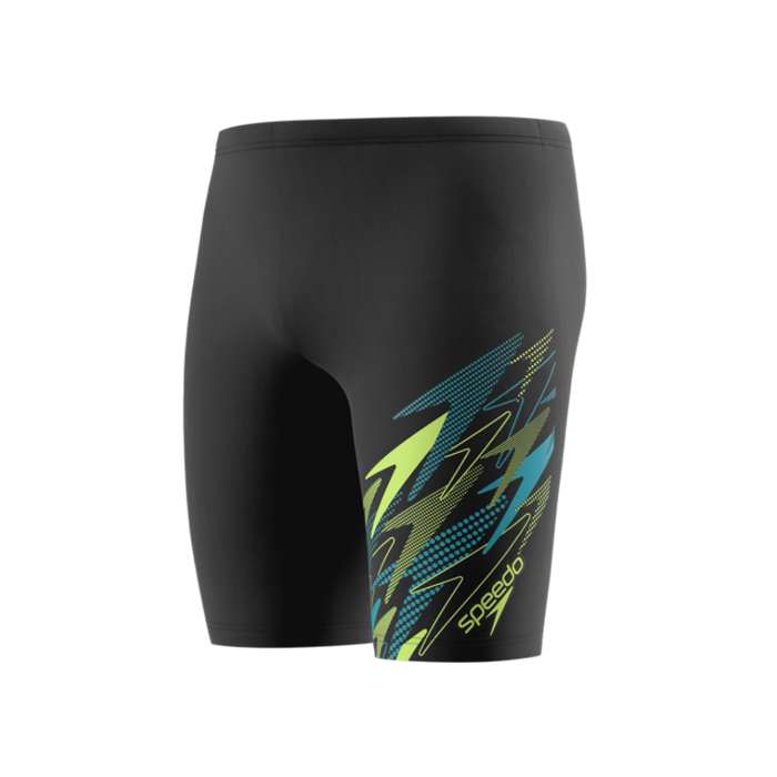 Speedo MEDLEY LOGO JAMMER BLA/GRN