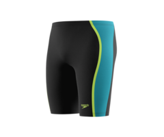 Speedo SOLID SPLICE JAMMER BLA/GRN