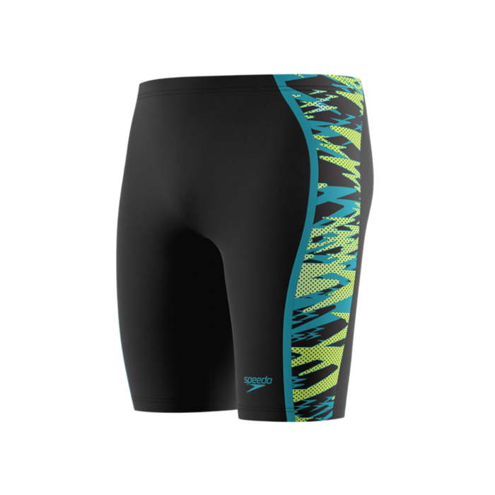 Speedo HYPERBOOM SPLICE JAMMER BLA/GRN