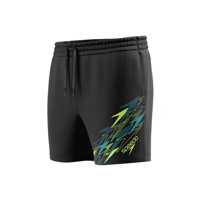 Speedo MEDLEY LOGO WATERSHORT 16 BLA/GRN
