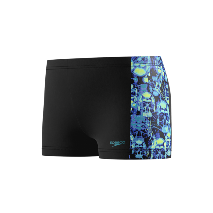 Speedo PRINT PANEL AQUASHORT BLA/GRN