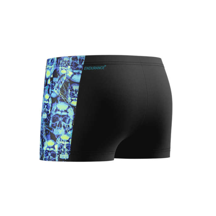 Speedo PRINT PANEL AQUASHORT BLA/GRN
