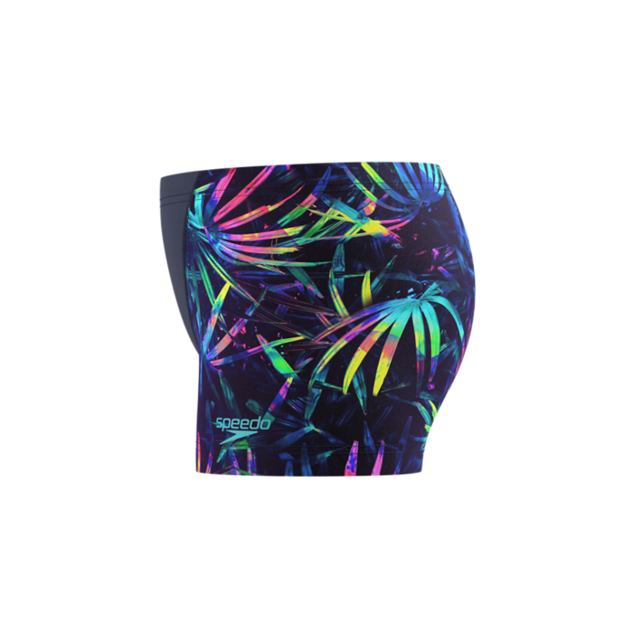 Speedo PRINT V-CUT AQUASHORT NAV/GRN