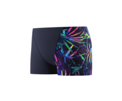 Speedo PRINT V-CUT AQUASHORT NAV/GRN