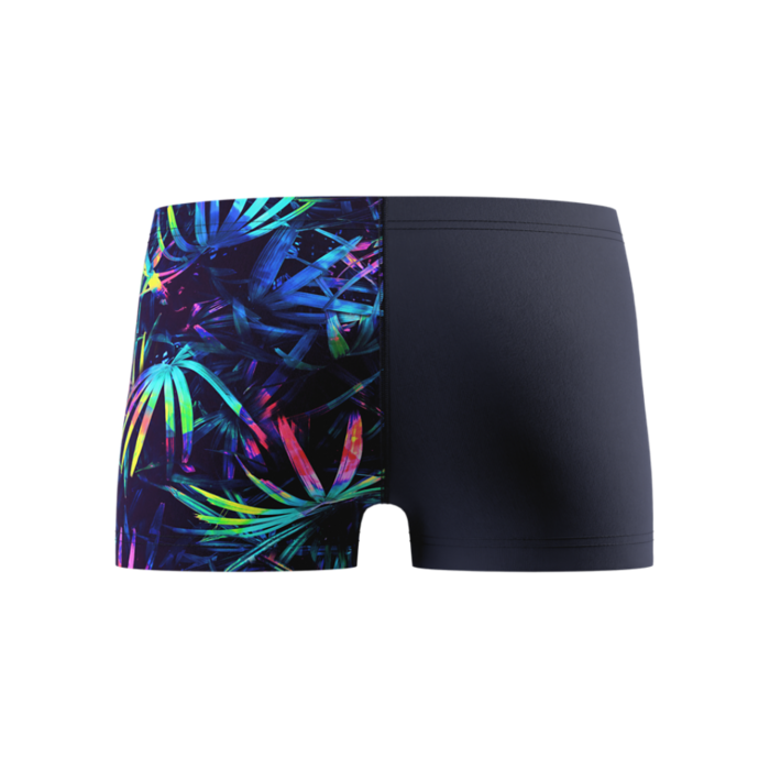Speedo PRINT V-CUT AQUASHORT NAV/GRN