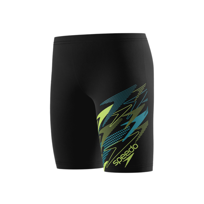 Speedo MEDLEY LOGO JAMMER BLA/GRN