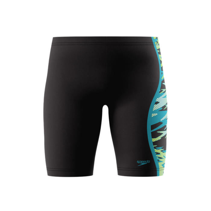 Speedo HYPERBOOM SPLICE JAMMER BLA/GRN