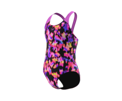 Speedo PRINT SPLASHBACK 1P BLA/PIN