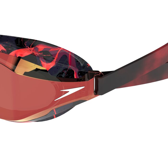 Speedo FS SPEEDSOCKET MIRRORED  BLA/RED