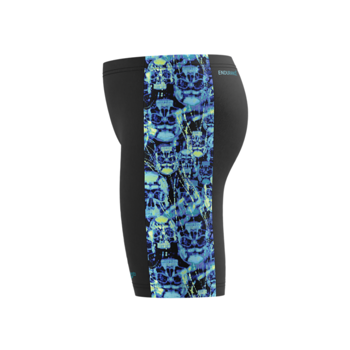 Speedo PRINT PANEL JAMMER BLA/GRN