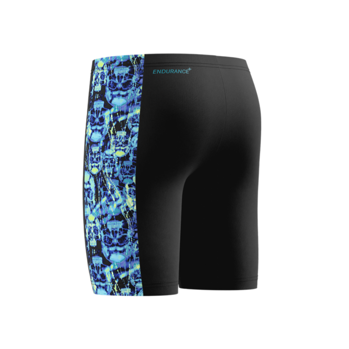 Speedo PRINT PANEL JAMMER BLA/GRN