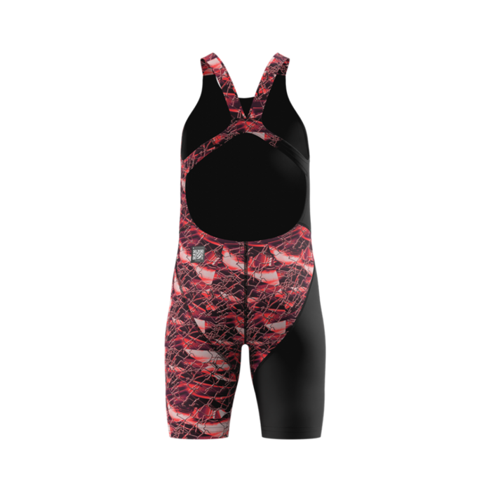 Speedo FS JUN LZR HYPERPRO PRINTED KNEESKIN BLA