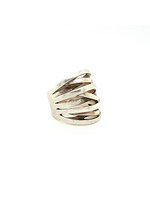 Vintage & Occasion Occasion gladde banden ring