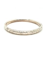 Vintage & Occasion Occasion zilveren gegraveerde holle bangle , 12,71 gr.