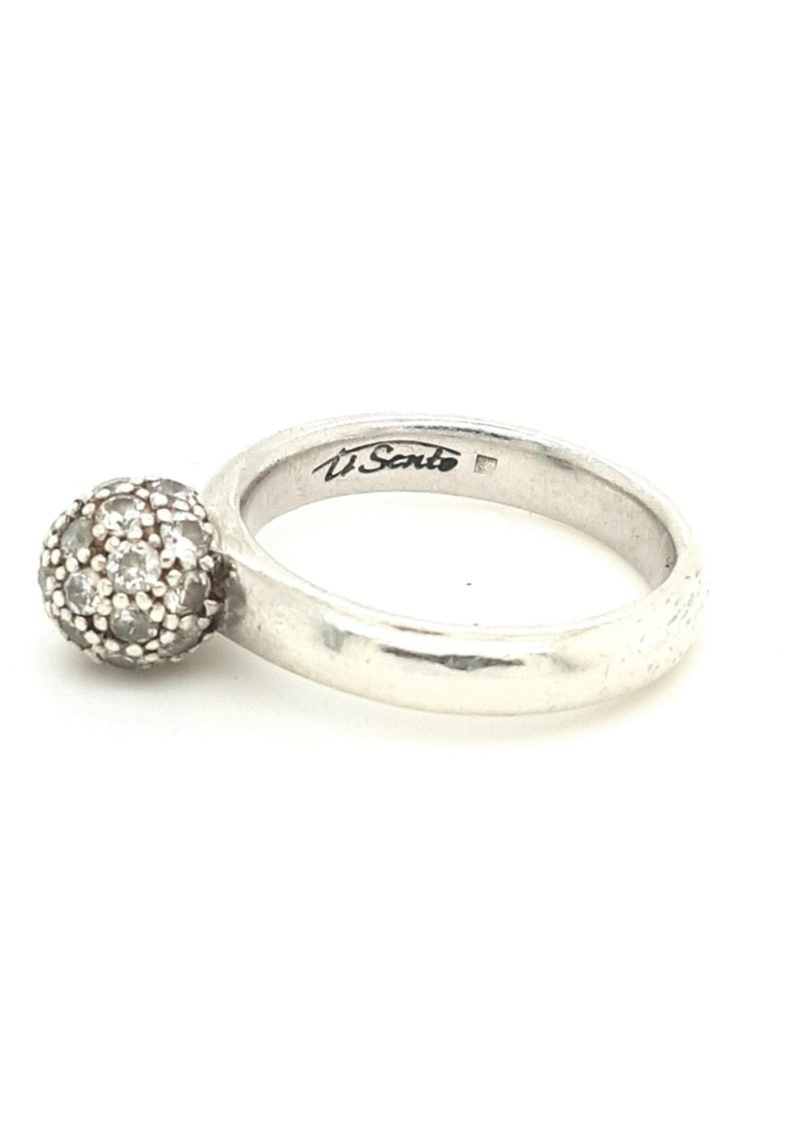 Vintage & Occasion Occasion Ti Sento - Milano zilveren ring