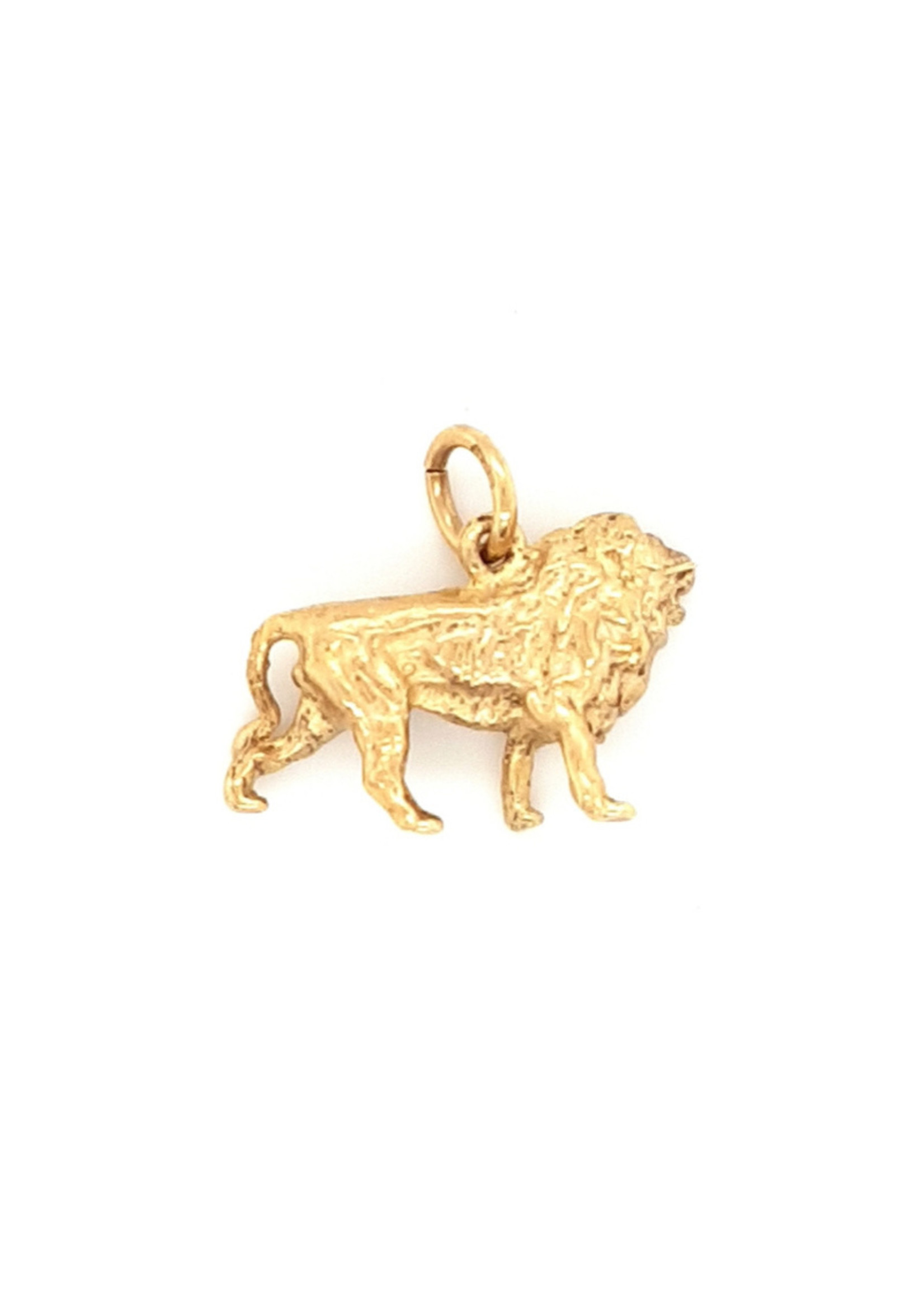 Vintage & Occasion Occasion bedel van een leeuw 14k
