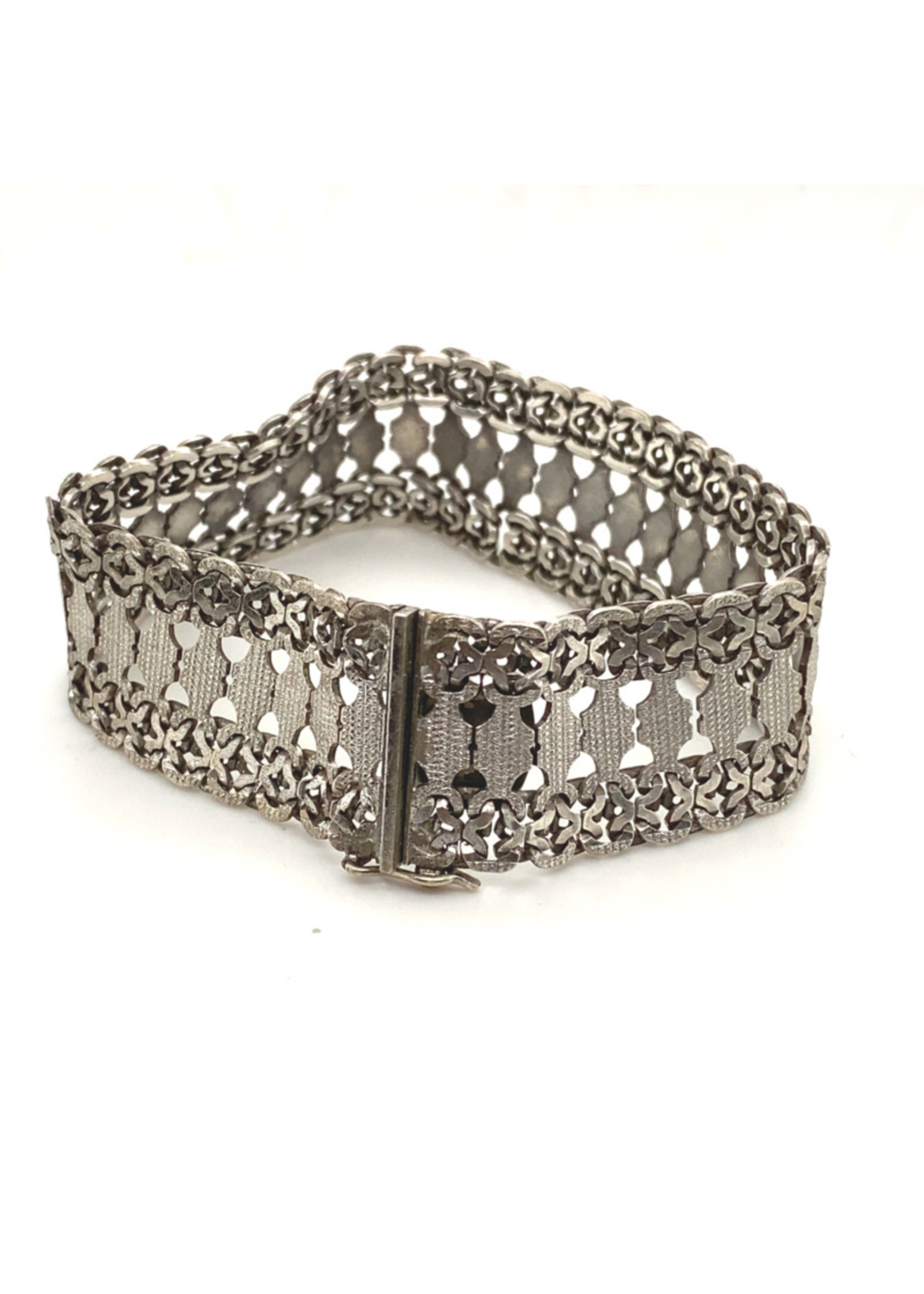 Vintage & Occasion Occasion zilveren armband met fijne schakels