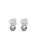 Cataleya jewels Cataleya Jewels AG925 Camelia Zilveren Oorbellen