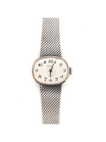 Vintage & Occasion Occasion zilveren Prisma Incabloc horloge