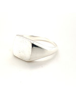 Vintage & Occasion Zilveren ring zegelring