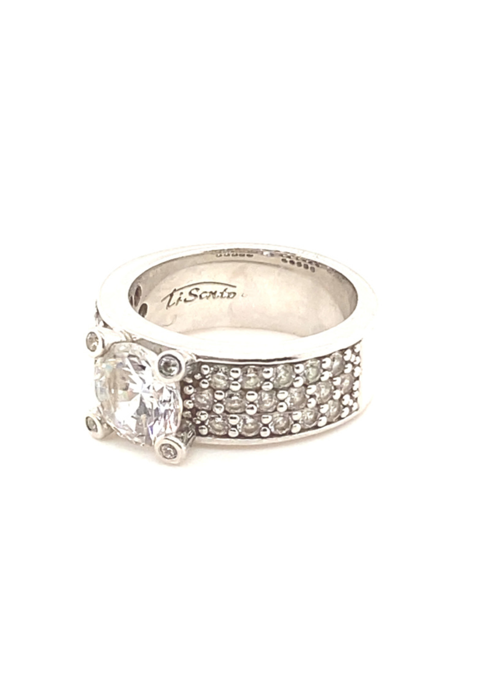 Vintage & Occasion Occasion Ti Sento - Milano zilveren ring