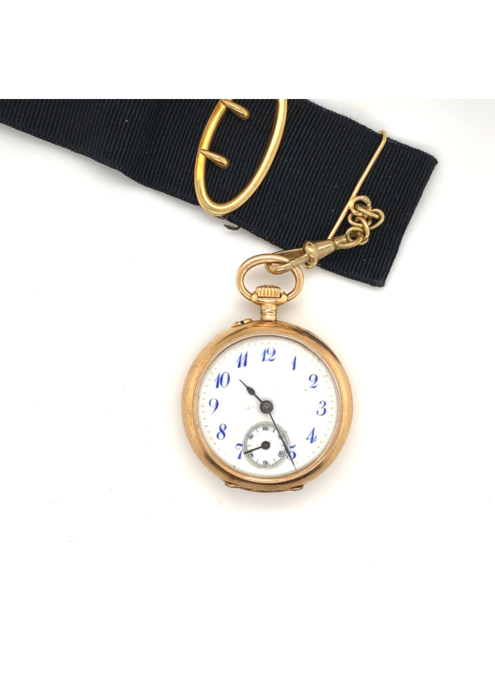 Vintage & Occasion Occasion geelgouden antiek zakhorloge