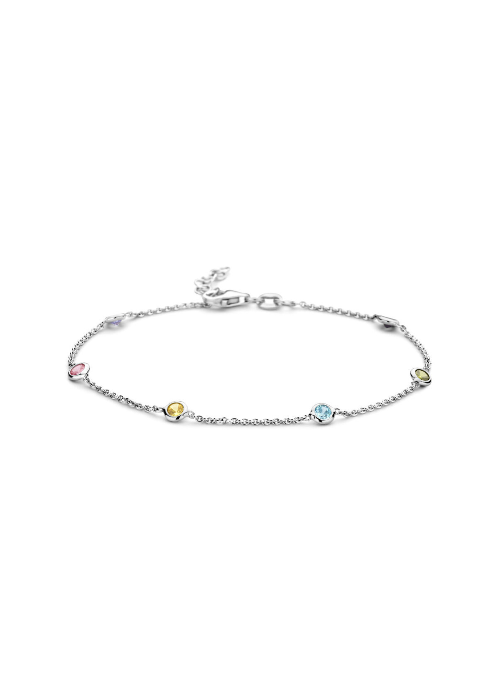 Cataleya jewels Cataleya Jewels Armband Zirkonia 1,3 mm 18 + 2 cm