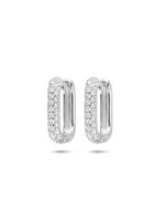 Cataleya jewels Cataleya Jewels Klapoorringen Zirkonia Zilver