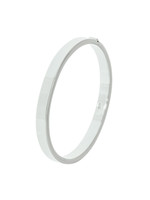 Cataleya jewels Zilveren bangle scharnier vlakke buis 7 x 60 mm