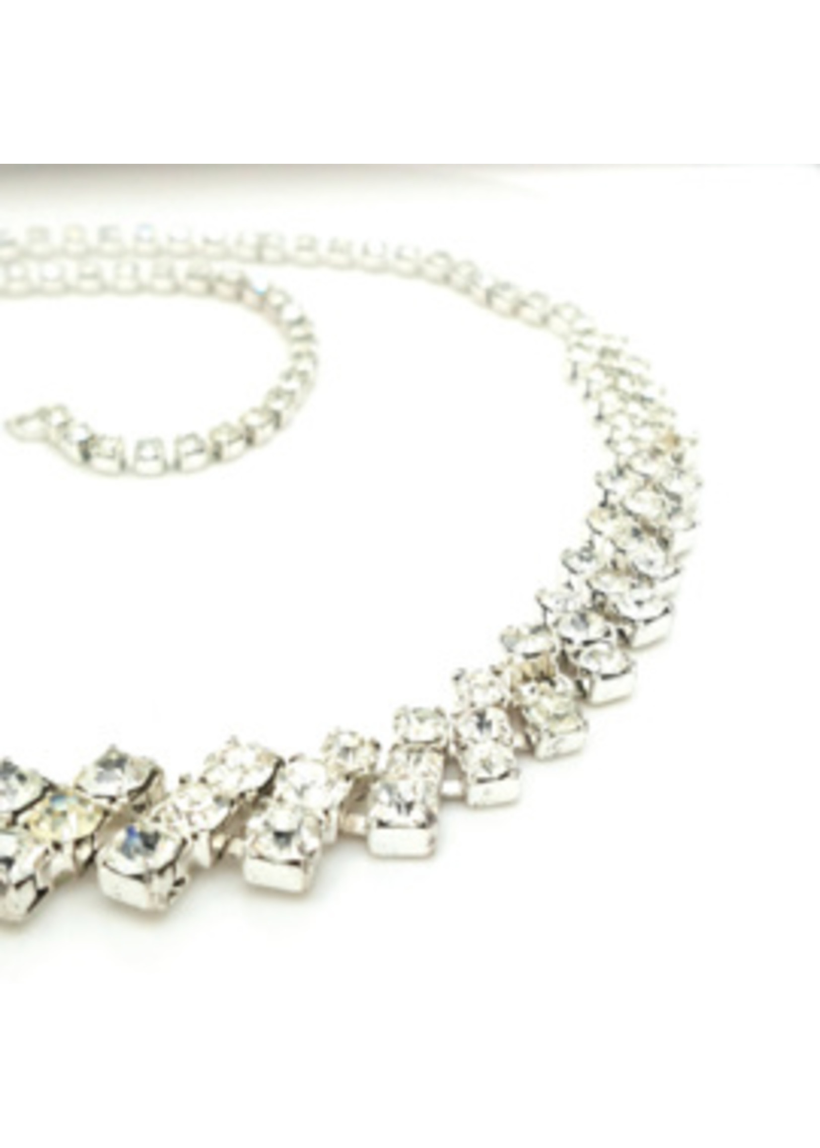 Vintage & Occasion Occasion 'bling' collier