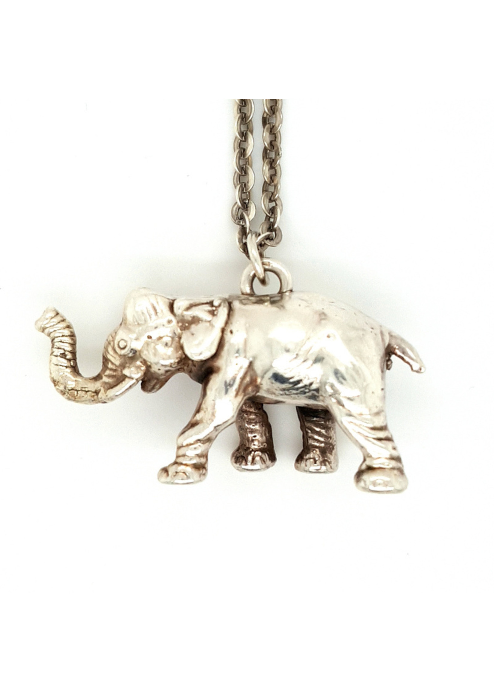 Vintage & Occasion Occasion olifant aan lange ketting