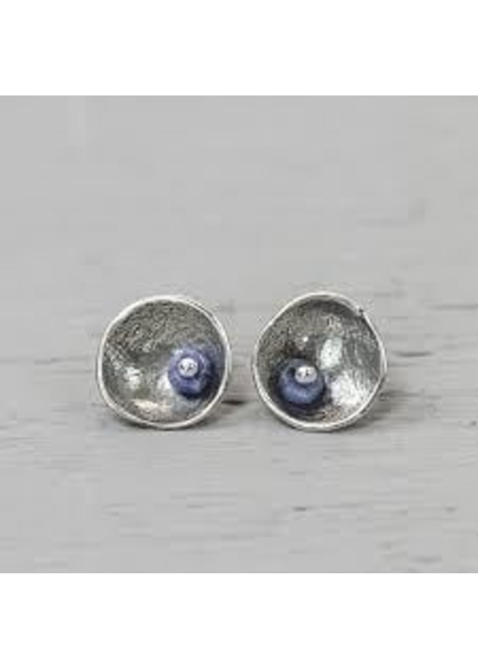 Jeh Jewels 20174 - Studs silver oxy + Sodalite